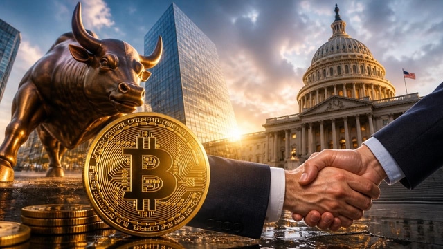 Bitcoin tops $64,000, BlackRock ETF advances, and CLARITY Act urged.