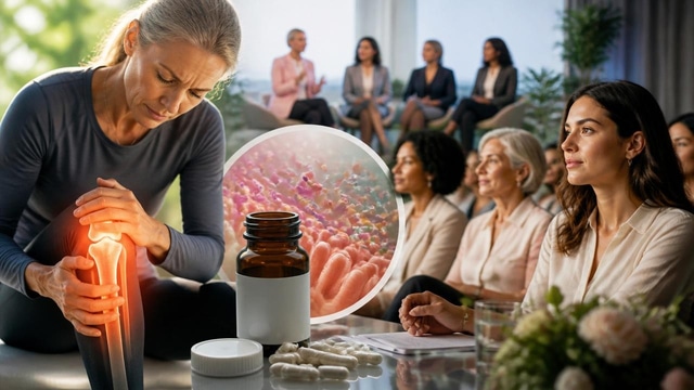Glucosamine warning, microbiome shifts, women's symposium.