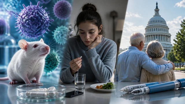 Senolytics boost mouse immunity, pill predicts anorexia relapse, and Medicare extends GLP-1s.