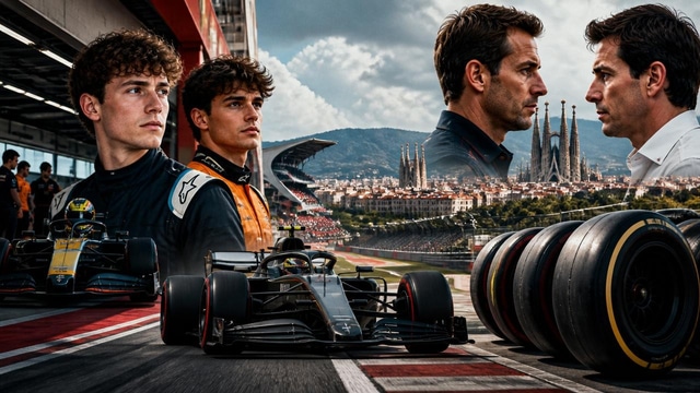 Barcelona FP1 rookies, Pirelli extends, power split shifts.