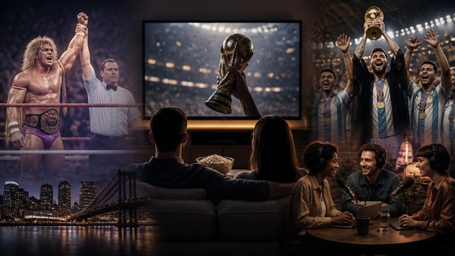 EWF doc hits HBO, Netflix drops World Cup docs, and Tribeca expands podcasts.