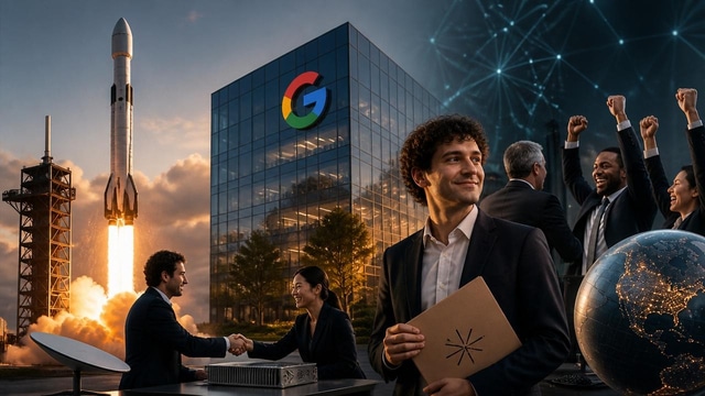 SpaceX Google AI deal, Anthropic IPO, Alphabet $85B raise.