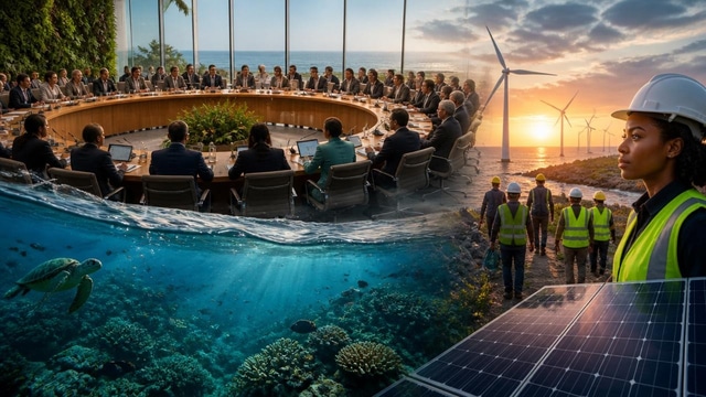 Ocean dialogue, just transition, and IPCC updates at SB64.