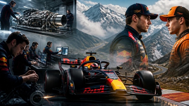 High-altitude 2026 PU test, Red Bull upgrades, title race.