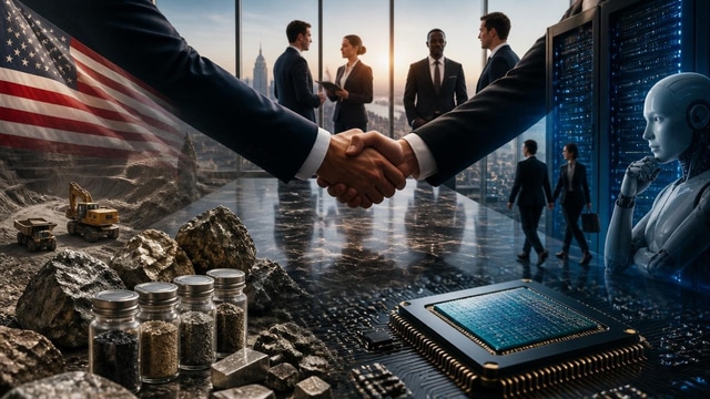 USA Rare Earth CHIPS closes, AI M&A and laterals surge.