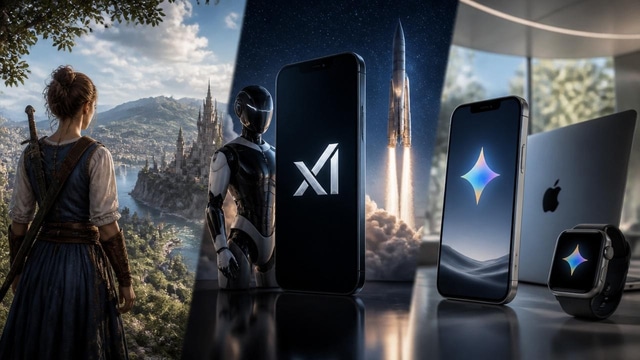 Fable 5 debuts, xAI Go launches, and Gemini joins Apple.
