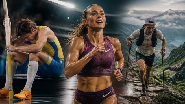 Werro's 800m record, Duplantis loss, and WSER recovery test.