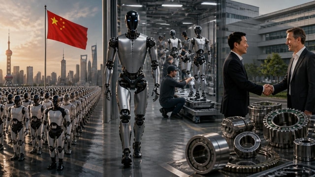 China targets 10k humanoids, Figure ramps, Schaeffler orders.