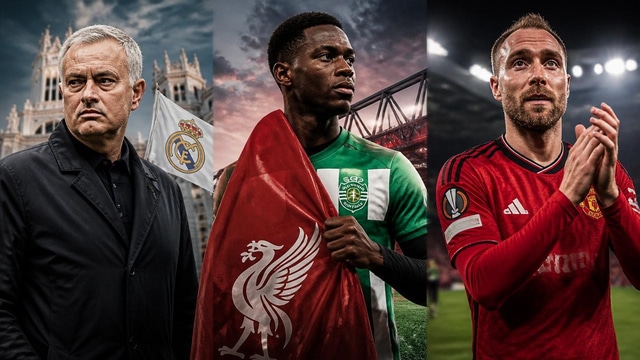 Mourinho to Madrid, Diomande to Liverpool, Eriksen recovers.