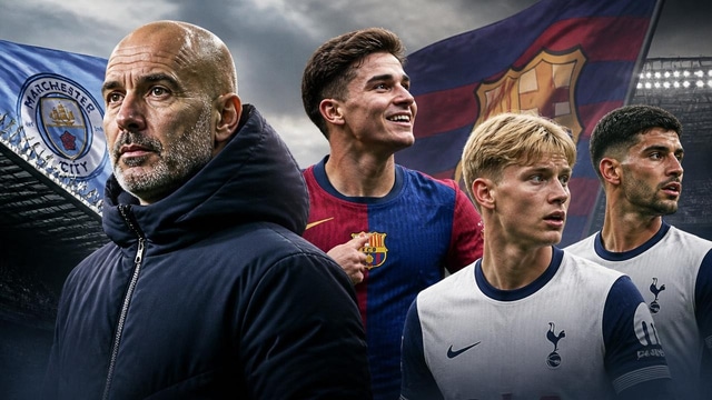 Maresca to City, Alvarez to Barca, Bergvall & Romero updates.