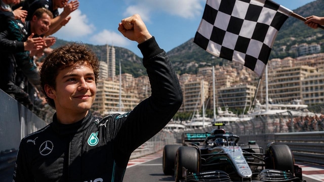 Antonelli wins Monaco GP, extends lead to 66 with insights.