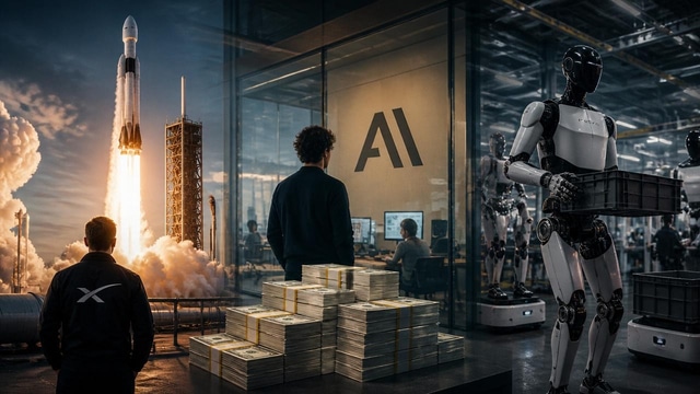 SpaceX $1.75T IPO, Anthropic $35B debt, and physical AI surge.