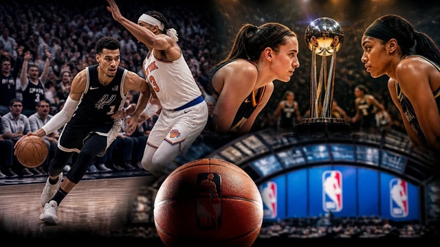Spurs cut Knicks lead to 2-1, WNBA Cup tightens, draft drops.