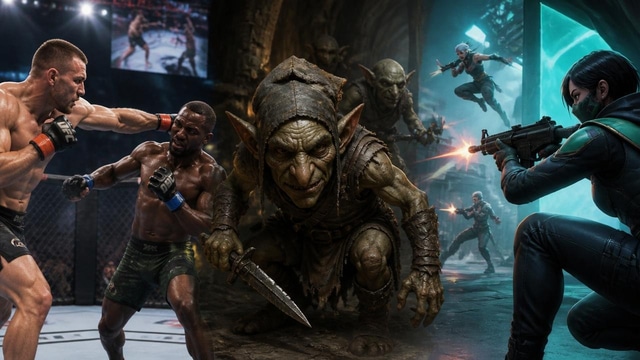 UFC 6, Goblin Company and Valorant playoffs impress.
