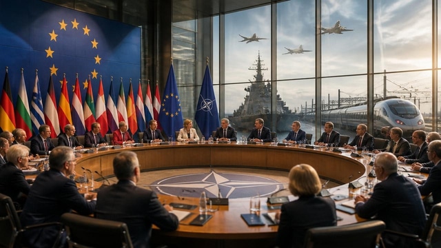 EU and NATO meetings tackle MFF, defense and mobility.