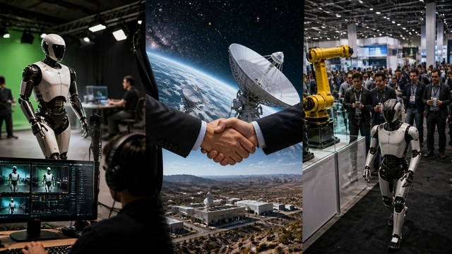 Humanoid streams, MDA Blue Canyon buy, Automate 2026 opens.