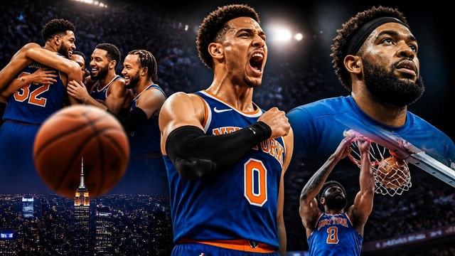 Knicks take 2-0 lead, Miles sets record, and Robinson updates.