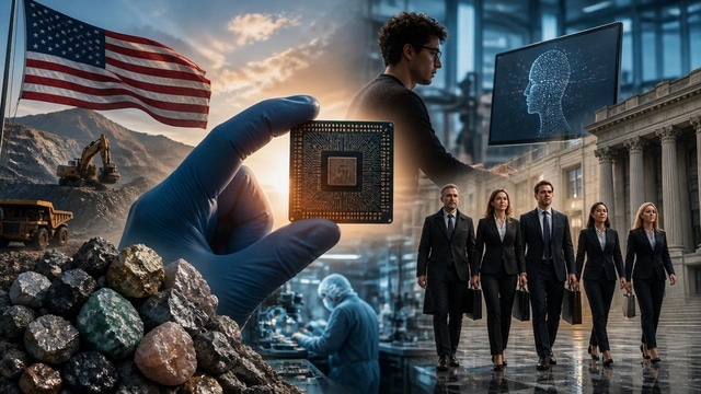 USA Rare Earth CHIPS win, Anthropic S-1, Magic Circle surge.