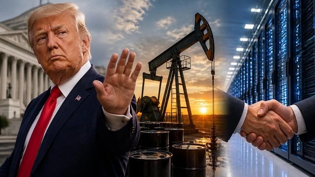Trump opposes hikes, oil eases, PE hits data centers.