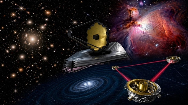 JWST reveals galaxy cluster, Orion image, and LISA advances.
