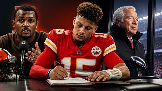 Mahomes record extension, Watson speaks, Kraft eyes return.