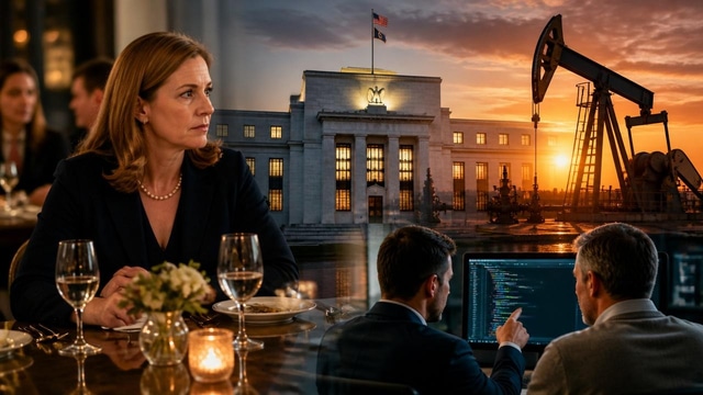Bowman post-FOMC dinner, oil rebounds, and PE ages software.