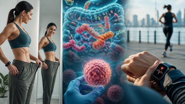 Retatrutide 28% loss, microbiome for cancer, wearables lead.