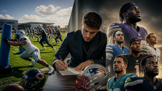 NFL sets 2026 camps, signs rookies, and launches top 100.