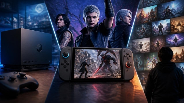 Steam Machine at $1,049, DMC5 on Switch 2, Next Fest ends.