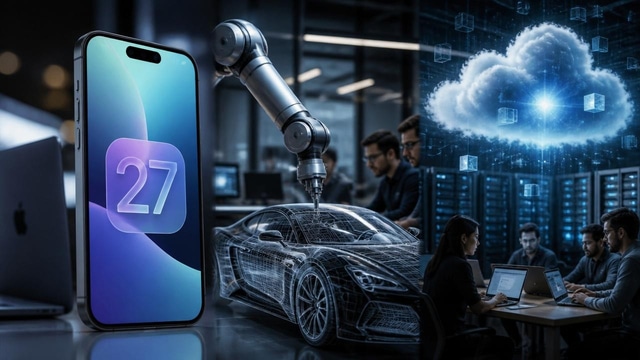 iOS 27 beta ships, PhysicsX hits $2.4B, cloud tools funded.